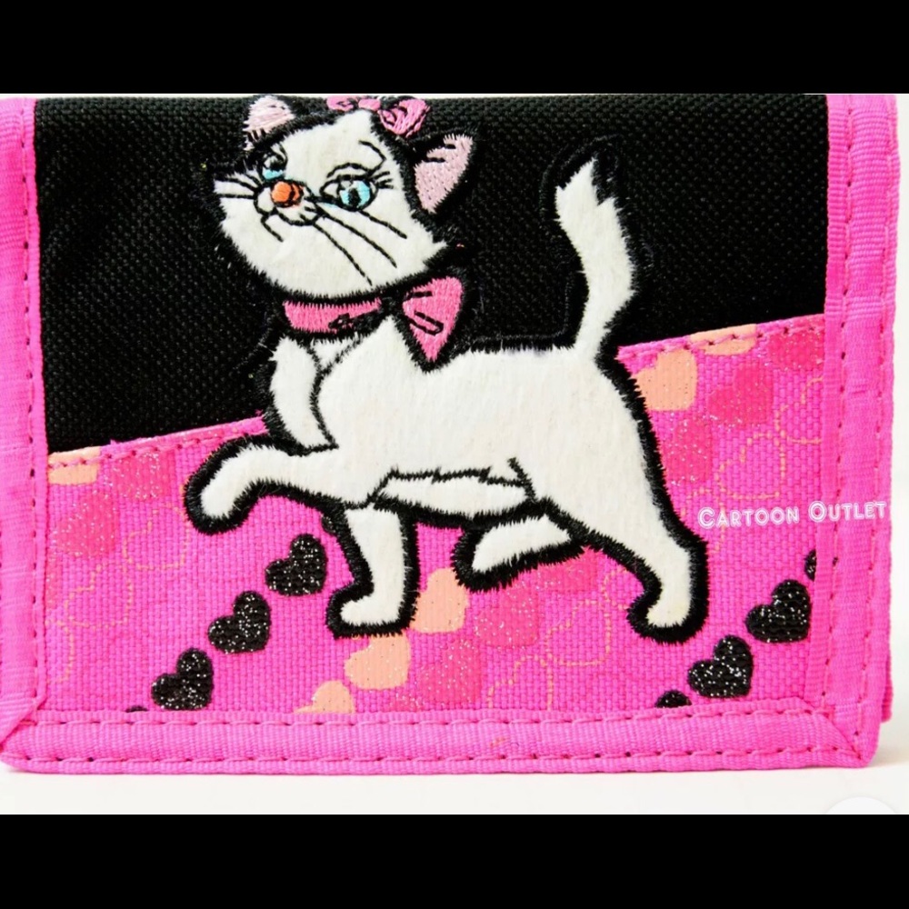 Disney’s Aristocats Marie Tri-fold wallet. NWT